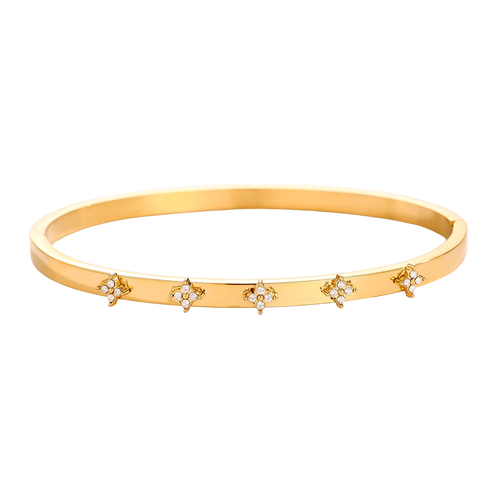 Marigold Camellia Bangle