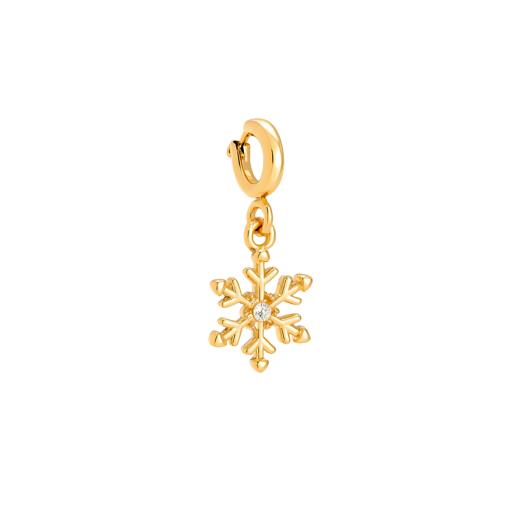 Snowflake Pendant Charm