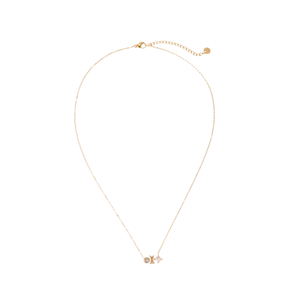 Triple Diamante Necklace