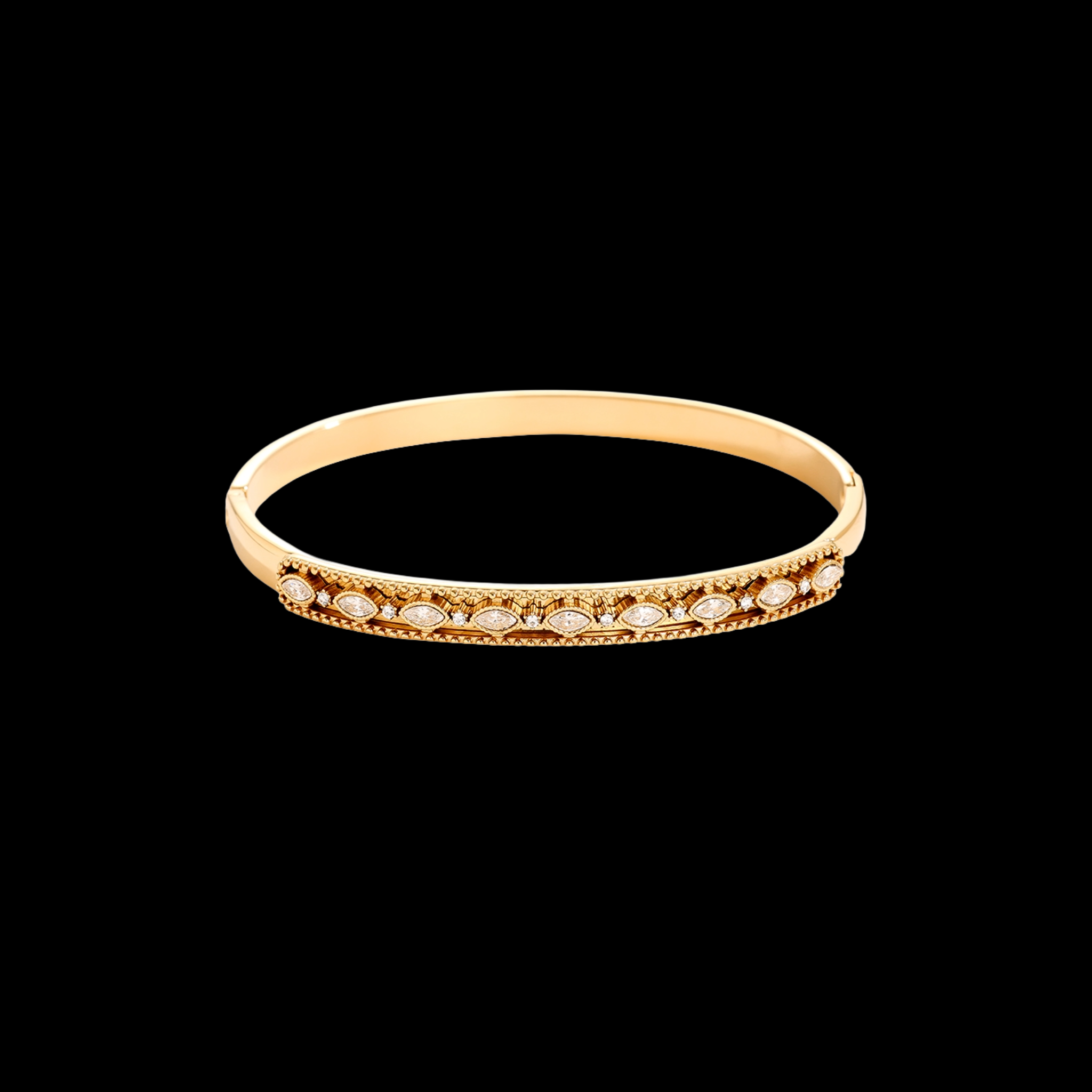 Jasmine Gold Bangle